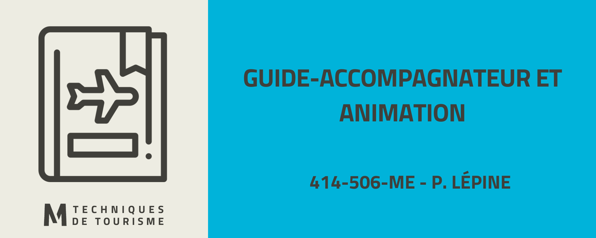 Guide-accompagnateur et animation